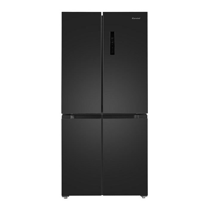 캐리어 클라윈드 피트인 4도어 냉장고 436L 방문설치, KRNF436BPS1, 블랙메탈 - 쇼핑앤샵