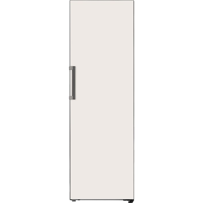 색상선택형 LG전자 오브제 냉장전용고 1도어 냉장고 컨버터블 패키지 384L 방문설치, 오브제컬렉션 베이지, X321GB