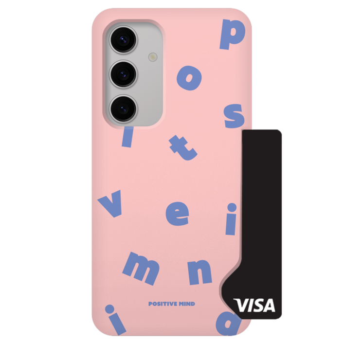 iRUDA 레터 퍼즐 카드 수납 하드 휴대폰 케이스