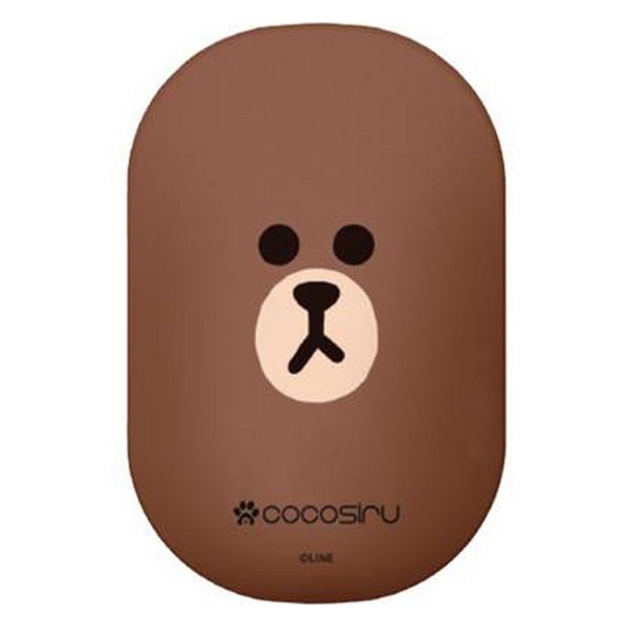 코코시루 라인프렌즈 반려동물 브러쉬 CL13SB-B, 브라운, 1개