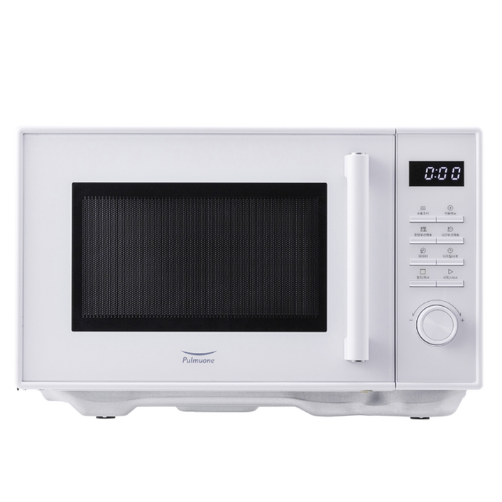 풀무원건강생활 무회전 스팀 플랫 전자레인지 버튼식 23L 스팀볼, MS23C1FW