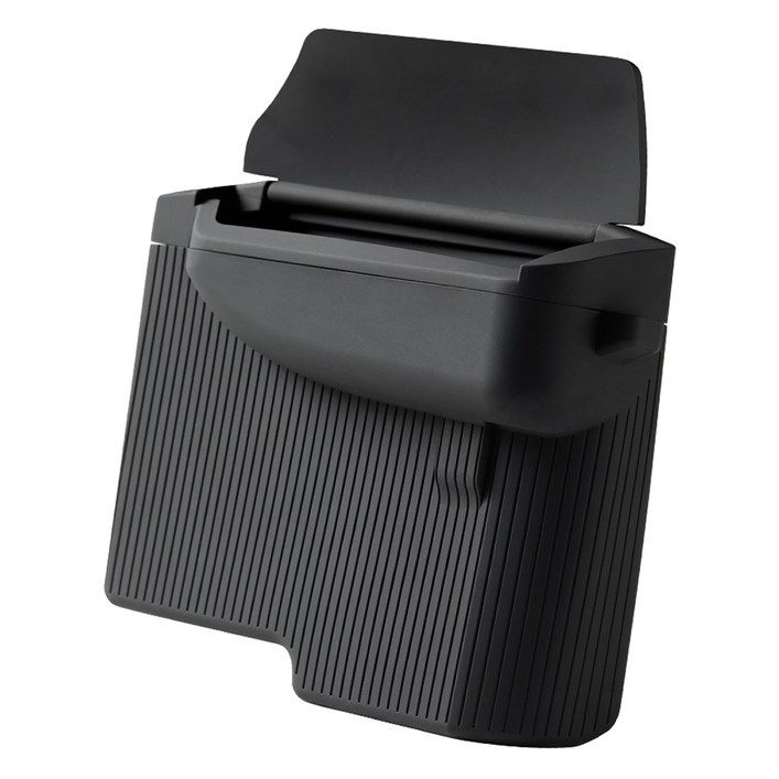 메이튼 팰리카빈 디 올뉴 팰리세이드 LX3 튜닝 용품 차량용 순정형 쓰레기통, 블랙, 1개