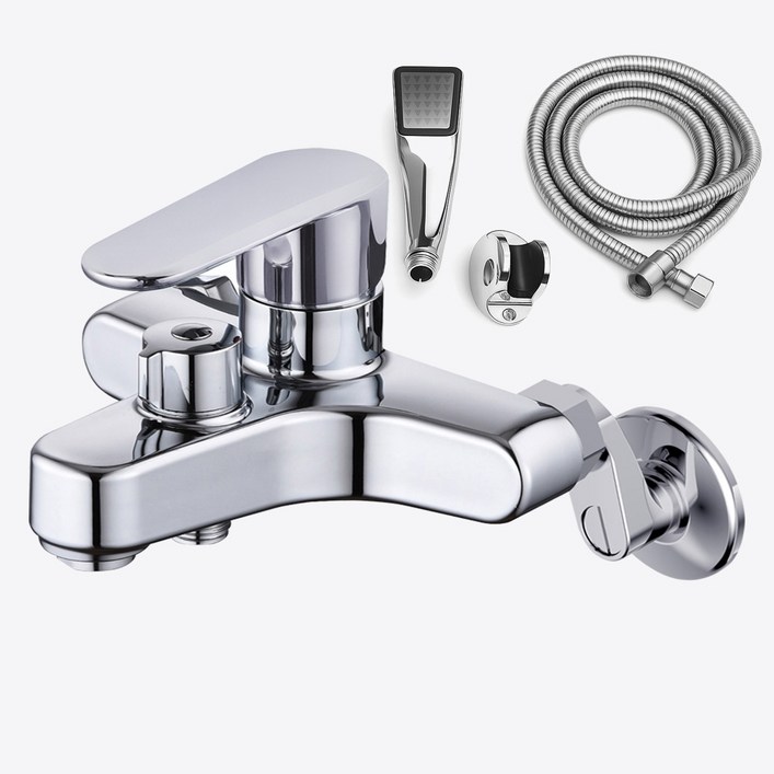 지리드 다이얼 디스크 화장실 욕실 샤워기 수전 세트 ZDB1201, 1세트