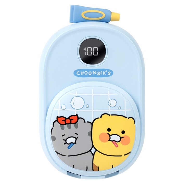 카카오프렌즈 춘식이 짝꿍 듀얼 UV 칫솔 살균건조기