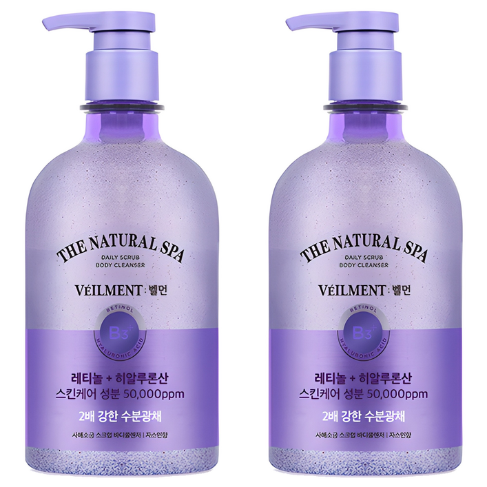 벨먼 스파 수분광채 약산성 스크럽 바디워시 자스민향