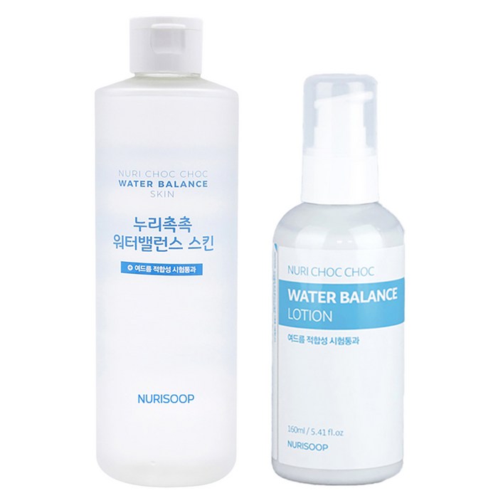 누리숲 누리촉촉 워터밸런스 스킨 대용량 320ml + 로션 160ml