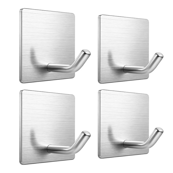 코멧 홈 304 스테인레스 접착식 후크