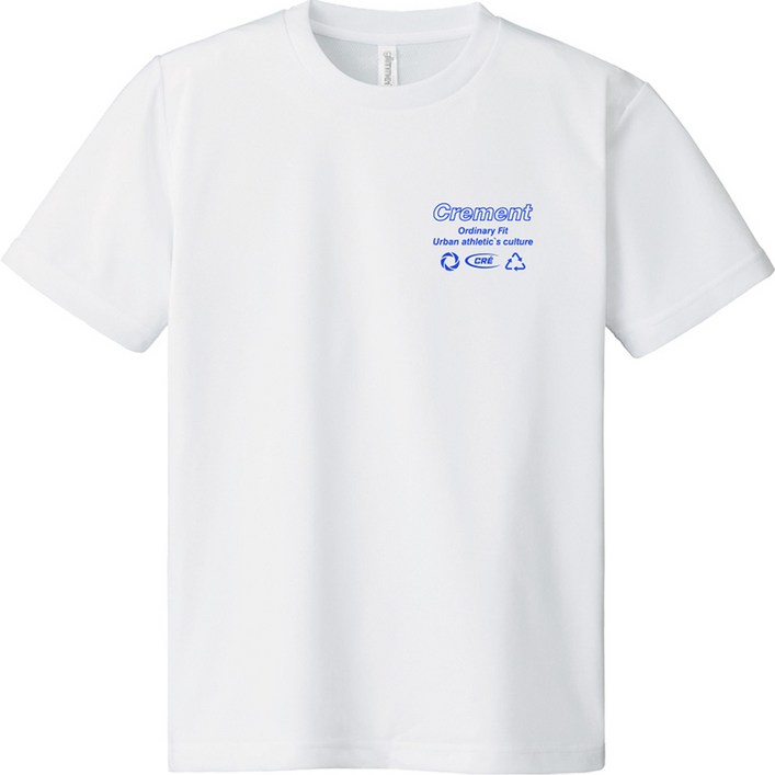 크로스써드먼트 남녀공용 스포츠 오디너리 드라이 쿨 반팔 티셔츠 CRE2101ATHR