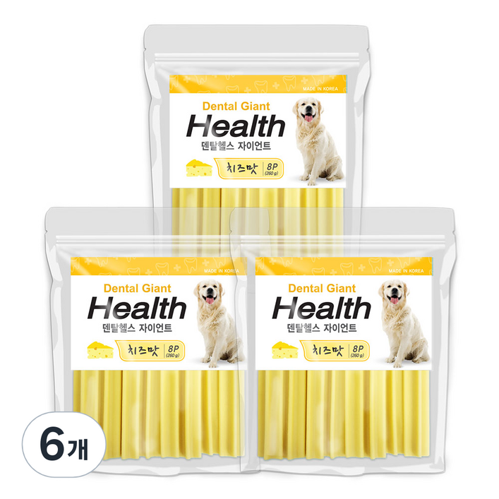 인터펫코리아 덴탈헬스 플러스 자이언트 덴탈껌