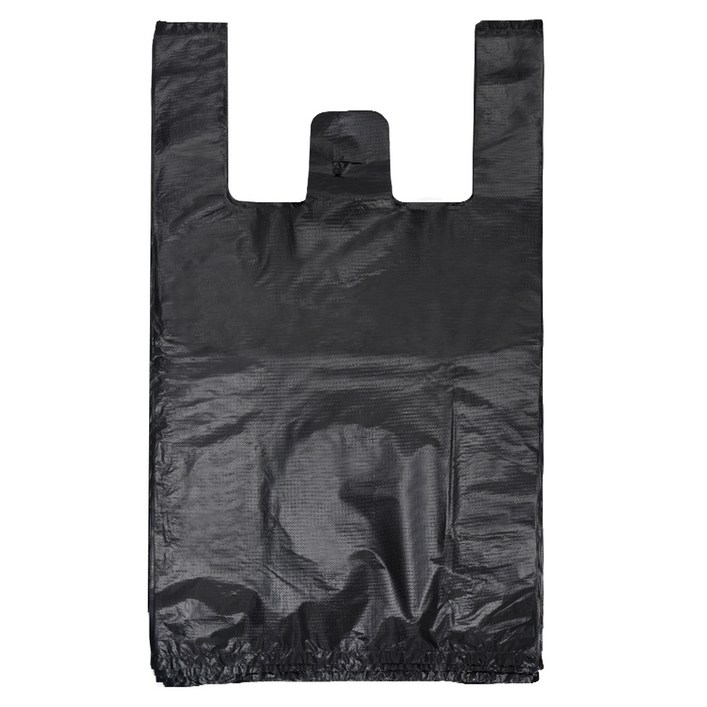 코멧 검정 손잡이 비닐봉투