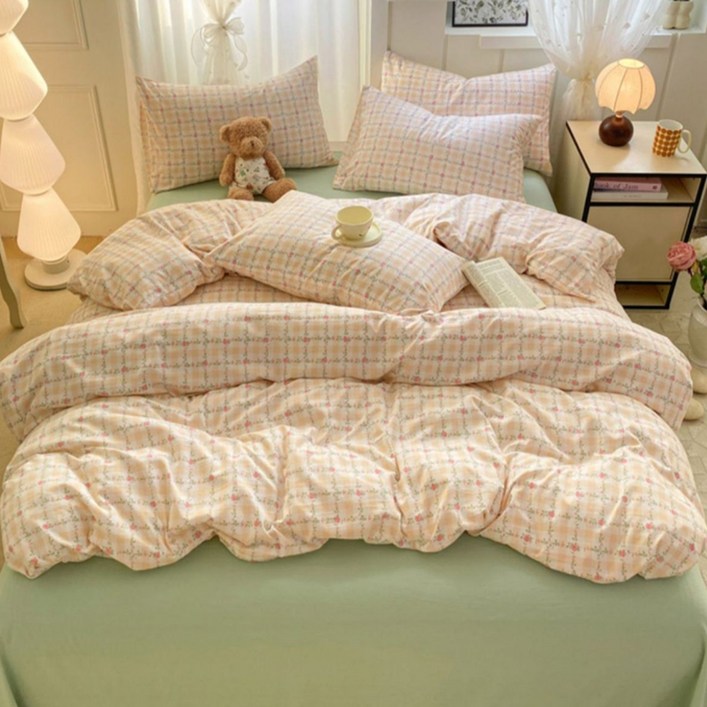 알로데 데일리 패턴 이불커버