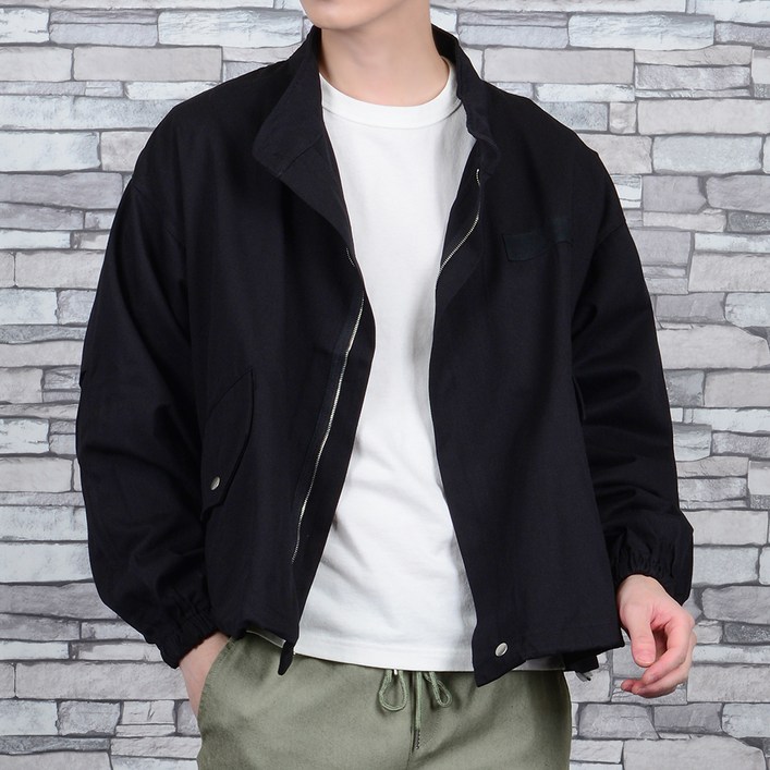 타운클로 코튼 오버핏 숏 야상 G6131