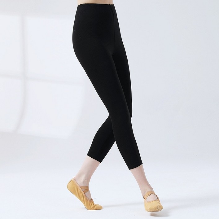 몰투데이 여성용 무용여신 발레 요가 레깅스 모달 8부