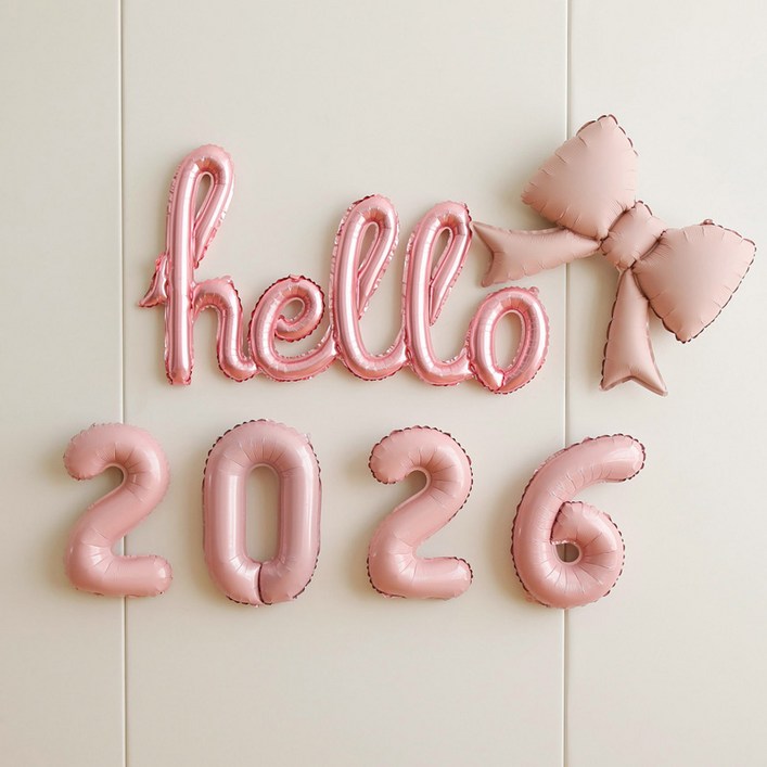 피앤비유니티 헬러우 리본 풍선세트