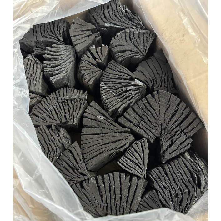 오케이 참숯 바베큐 삼단숯 20kg, 1개