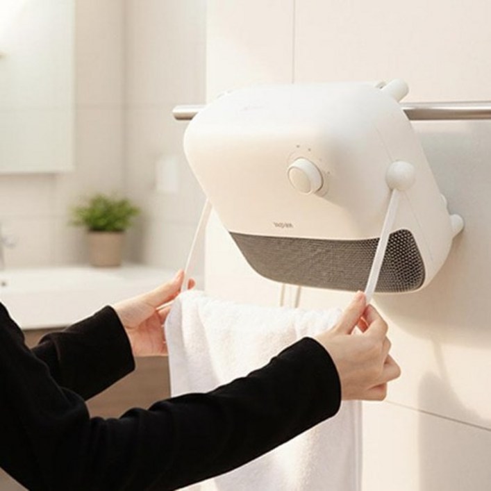 신제품 라플란 욕실 온풍기 벽걸이 PTC 프리미엄 전기 히터 가정용 화장실 난방기, 단일상품