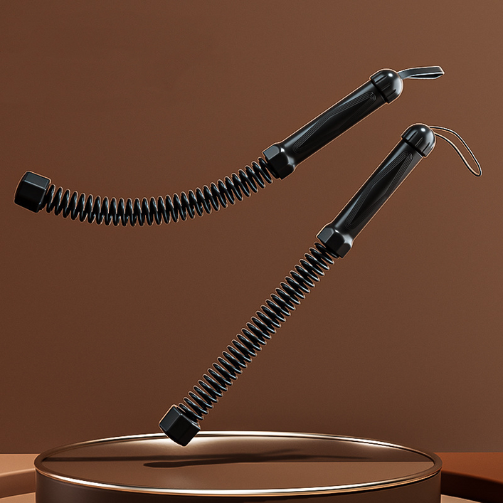 러브심플 신형 무선 배틀로프 시뮬레이터 밧줄운동 세트(2개), 블랙