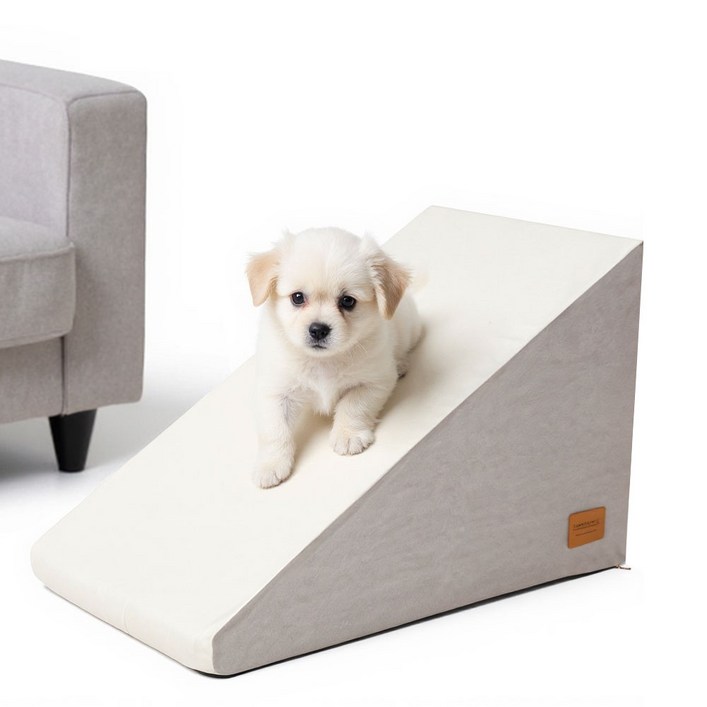 미래셀 강아지계단 논슬립 슬라이드 커버분리 펫스텝 발판 애견, 그레이