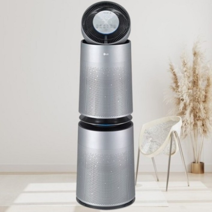 LG 퓨리케어 360도 공기청정기 펫 플러스 뉴메탈 샤인 AS301DNPA