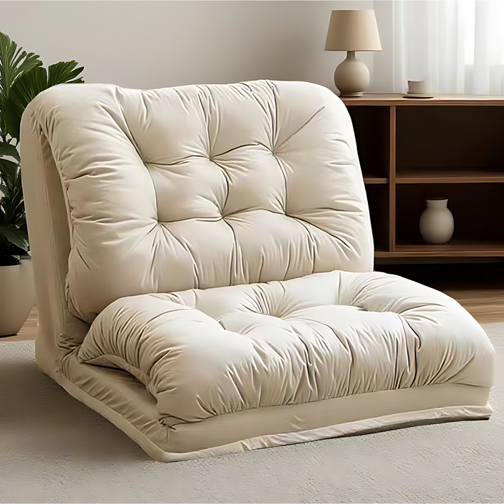 티야드 소파베드 5단 조절 가능 좌식 의자, 화이트