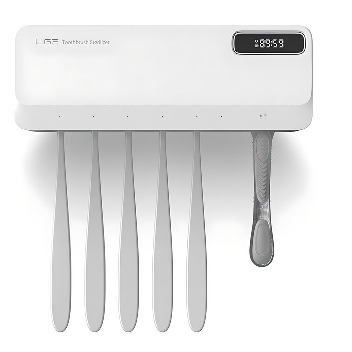 LIGE 무선 칫솔살균기 YGT1005, YGT1005, 화이트