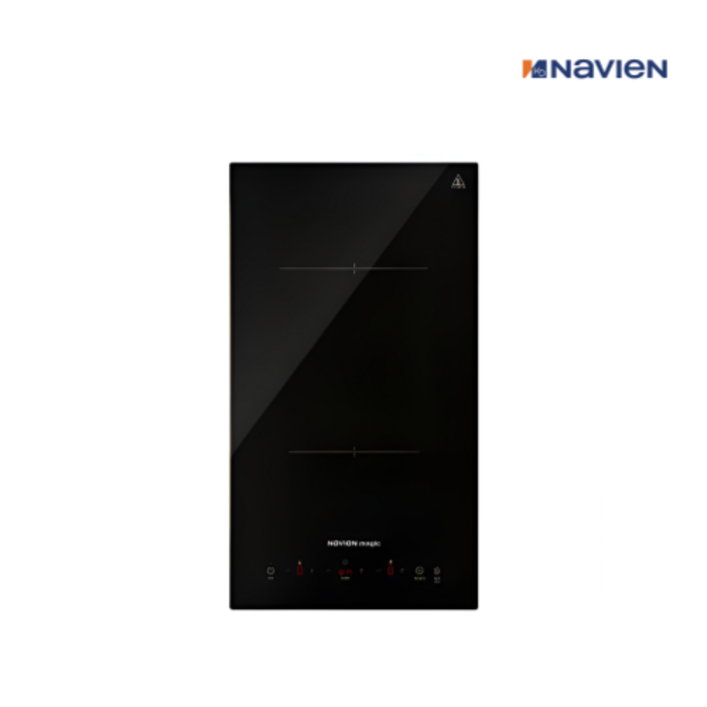 나비엔 매직 인덕션 2구 전기레인지 쿡탑 매립형 타공265x490, 빌트인, CEI15002B2N