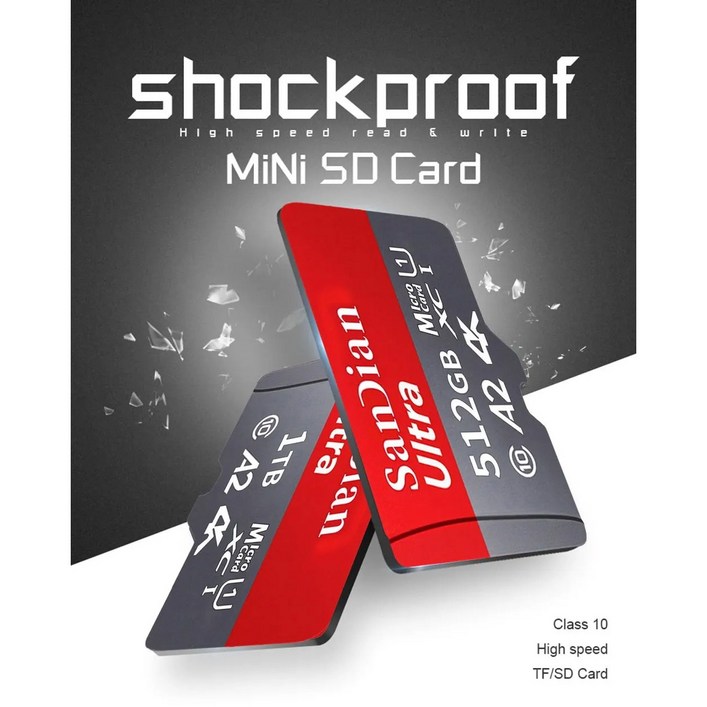 sandian SD 메모리 카드 마이크로 SD카드 512GB 1TB, 512GB sandian SD 메모리 카드 마이크로 SD카드 512GB 1TB, 512GB
