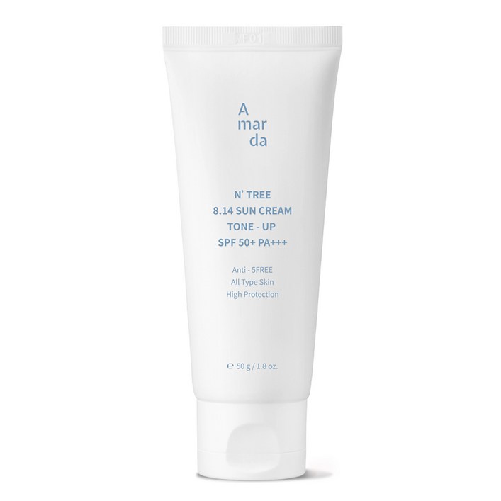 톤업 혼합자차 광채 물광 베이스 자외선 차단제 아말다 엔트리 선크림 50gSPF50, 1개, 50g