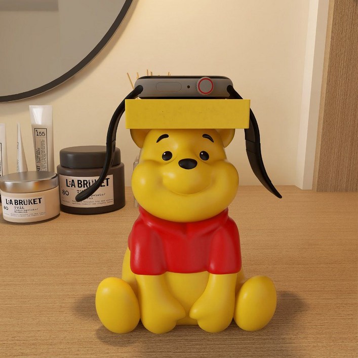 곰돌이푸 애플워치 충전기 거치대