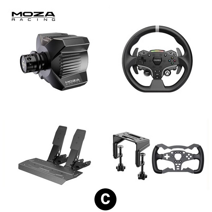 CTK MOZA R3 게이밍 레이싱 시뮬레이터 조이스틱 올인원 풀 패키지 자동차 운전연습기
