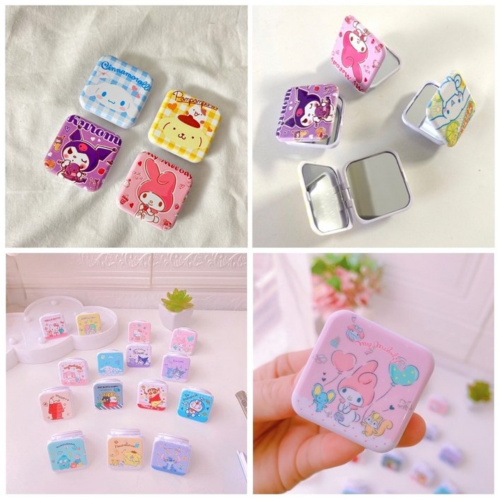 산리오 캐릭터 거울 그립 톡홀더 핸드폰거치대 스마트톡 (15style)