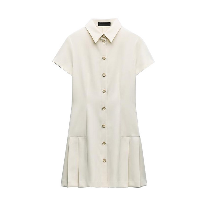 ZARA 셔츠 스타일 미니 원피스