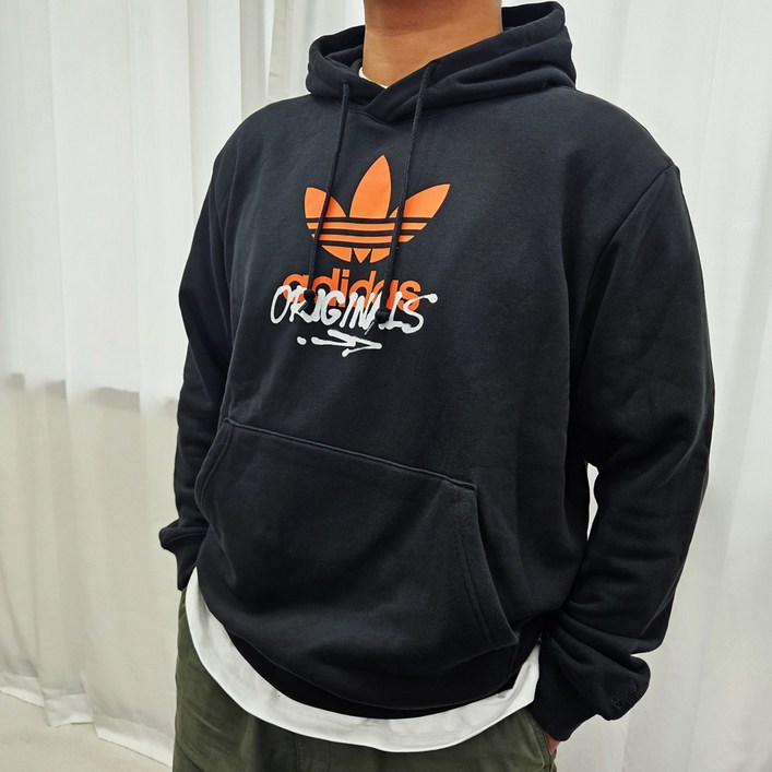 아디다스 스트리트 후디 긴팔 후드 티셔츠