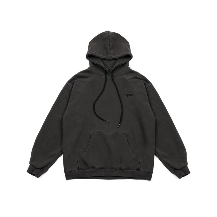 아케인 펑크 피그먼트 워싱 후드티