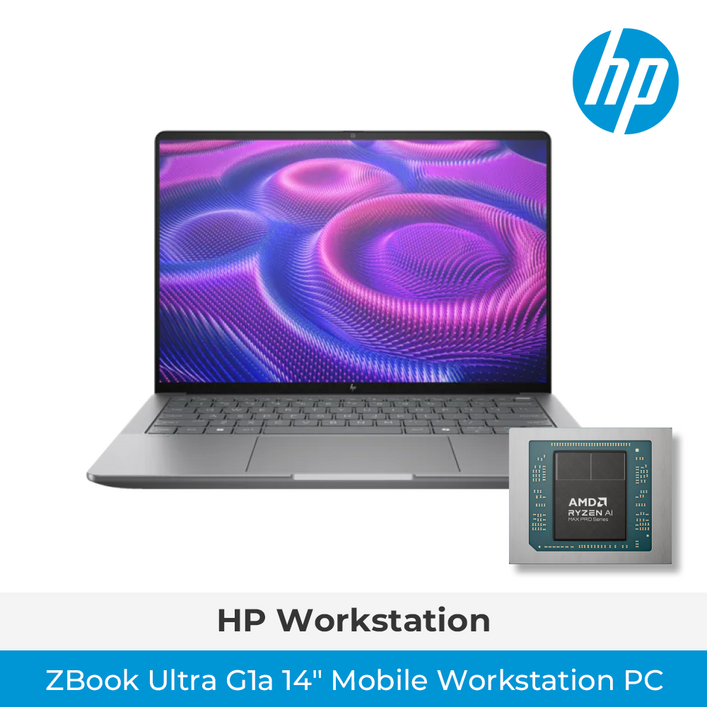 HP 고사양 가성비 모바일워크스테이션 Zbook Ultra G1a 14형 Ryzen AI MAX 395 64G 메모리 W11P 전문가용노트북
