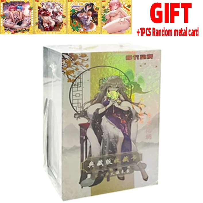 감성소품2023 최신 여신 이야기 컬렉션 카드, 잔치 5 장, 부스터 박스, Tcg 동진 장난감 및 취미 선물