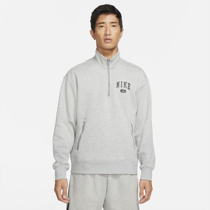 나이키 나이키 SB 스케이트 하프 집업 트레이닝 탑 맨투맨 CV4343063