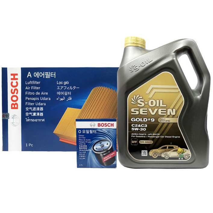 제네시스G80 S엔진오일오일필터에어필터 세트 제네시스G80 S엔진오일오일필터에어필터 세트