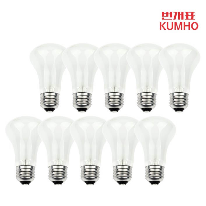 번개표 백열전구 60W 크립톤 세트