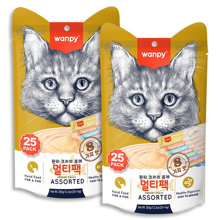 완피 크리미 퓨레 50P 짜먹는고양이간식 츄르 완피 크리미 퓨레 50P 짜먹는고양이간식 츄르