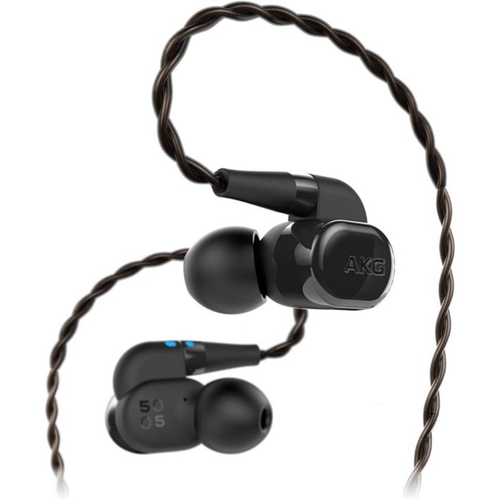 AKG N5005 이어폰 Black 고해상도 음질 블루투스 고급형 고성능 오디오 전문가 추천 베이스 조절 가능