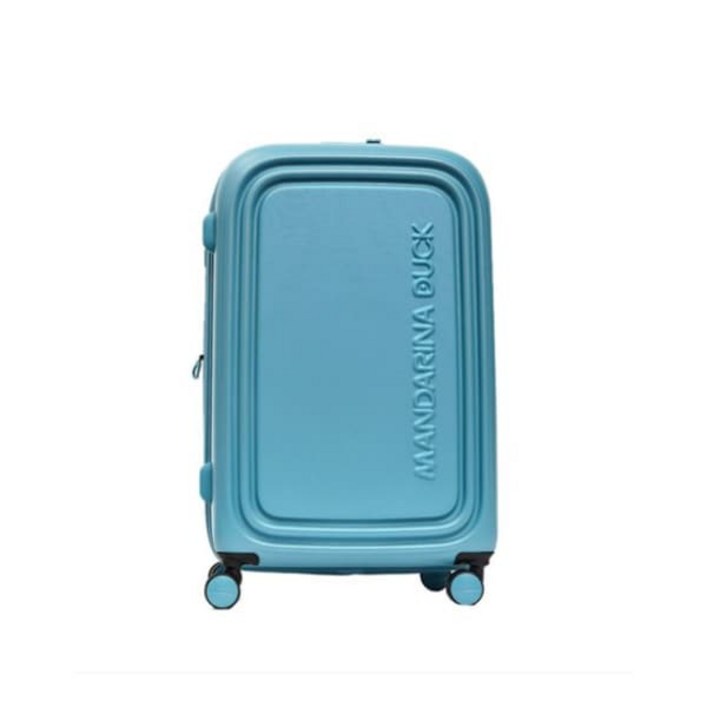 만다리나덕 LOGODUCK TROLLEY MEDIUM EXP SZV32899 AQUA 26인치 확장 캐리어