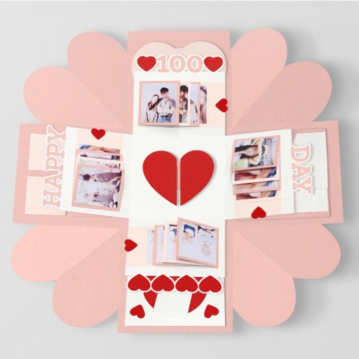 남자친구감동시키기 기념일 이벤트 감동 선물 상자편지 디어메이드