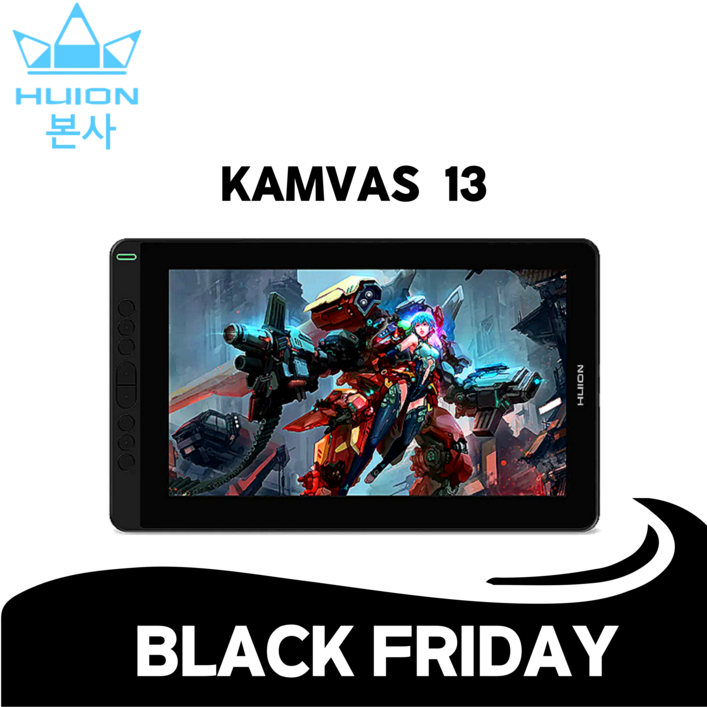 휴이온 본사 스토어 휴이온 액정 타블렛 13인치 kamvas 13