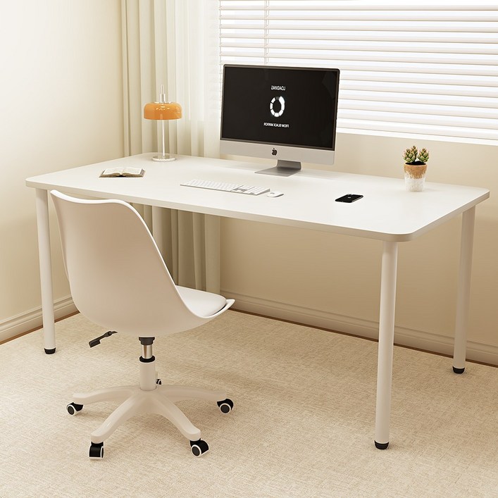 소우디 책상 테이블 다용도책상 컴퓨터책상 사무용책상 튼튼한 업그레이드형 우유니화이트