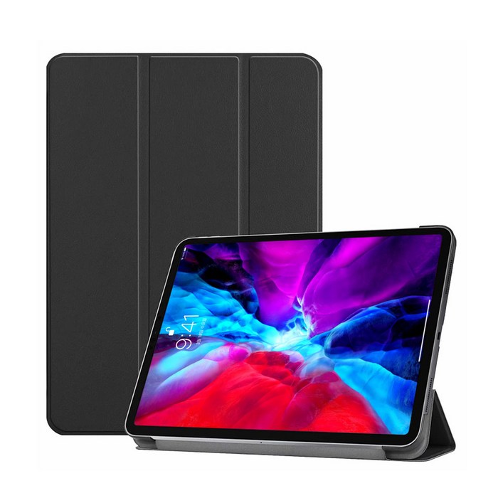 레노버 탭P11프로 2세대 11.2 레더 태블릿 케이스, 블랙