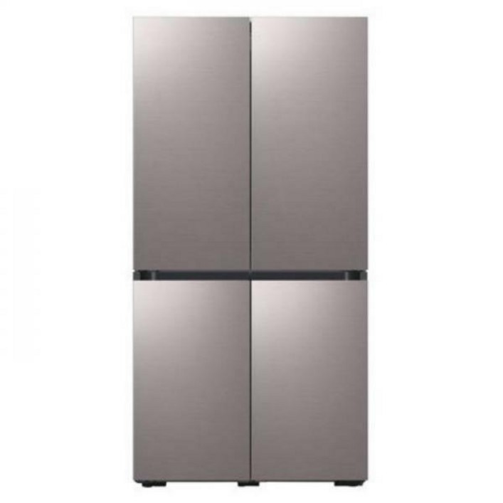 [하이마트] 삼성 비스포크 냉장고 4도어 프리스탠딩 RF85B9002AP (875L, 브라우니실버) - 쇼핑앤샵
