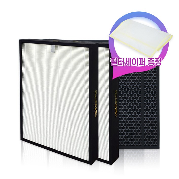 필터왕국위닉스 타워XQ600 공기청정기 ATXH663HWK필터 2SET, XQ 일반형 필터 2개, 1개