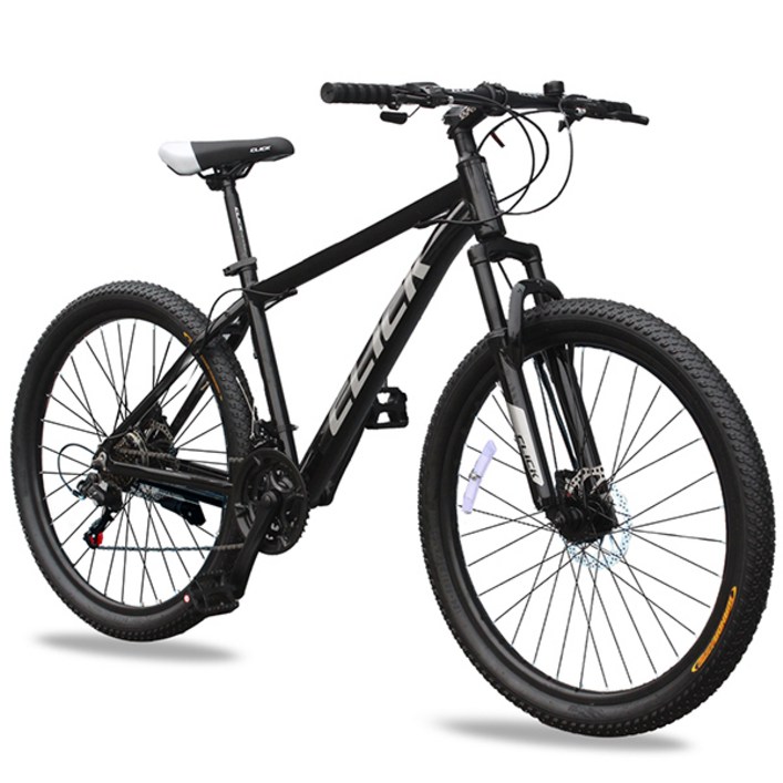 클릭 MTB 자전거 제스트26D 26인치 시마노21단 디스크브레이크, 블랙미조립