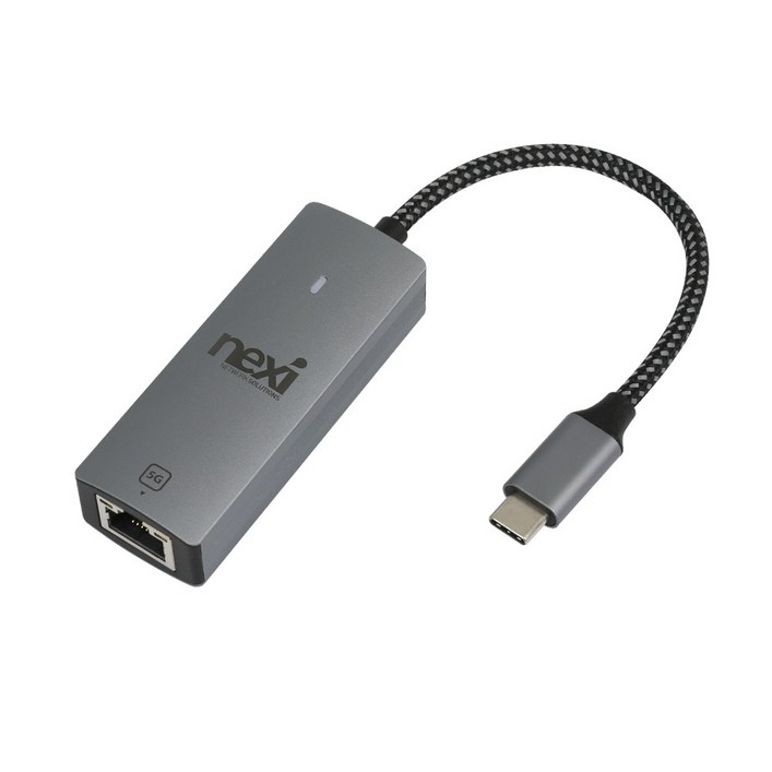 NX1480 USB3.1 C타입 5G 유선랜카드 NXU31C5G, 1개